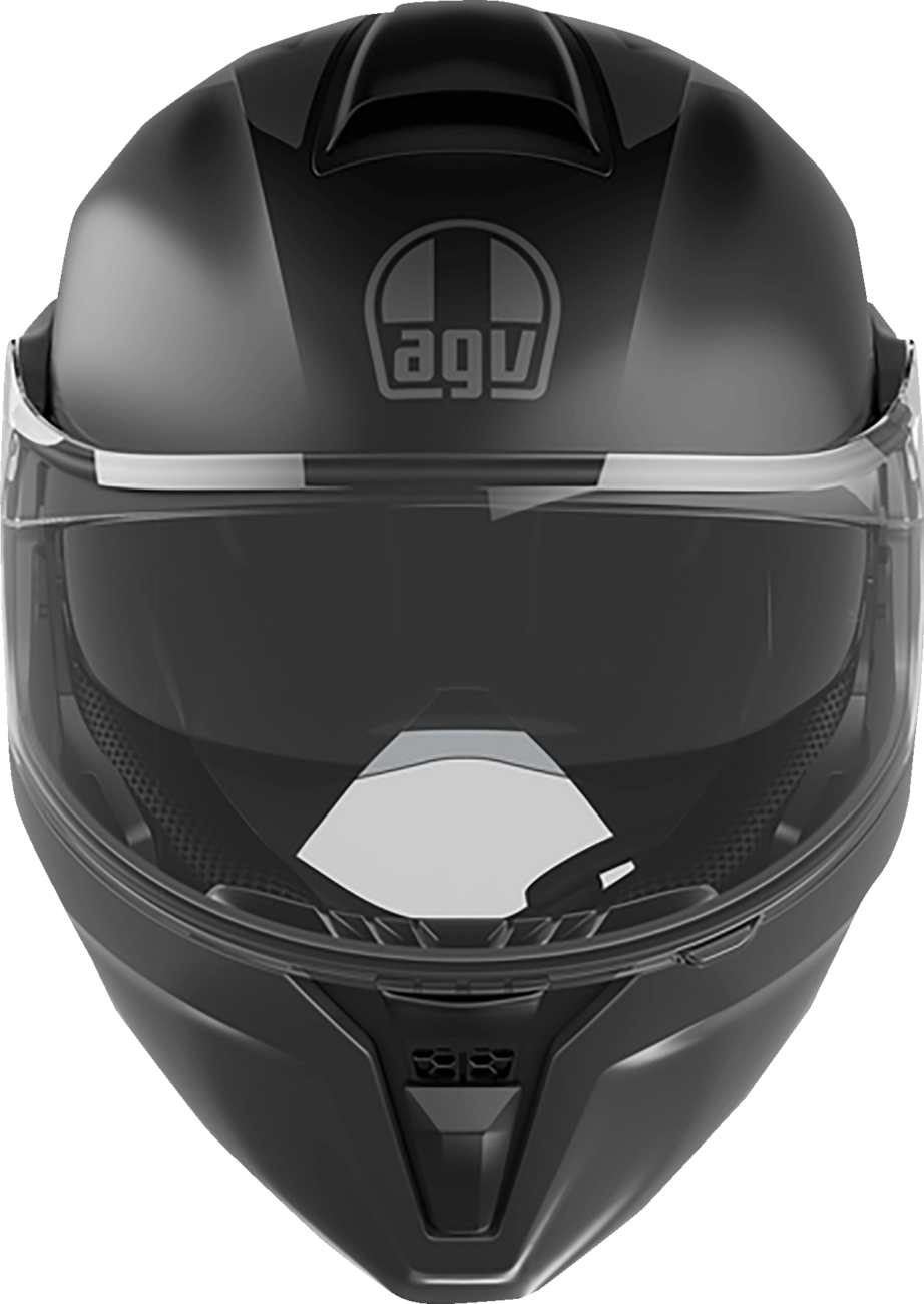 AGV Streetmodular Helmet - Resia - Matte Black/Gray - 2XL 21182960020052X