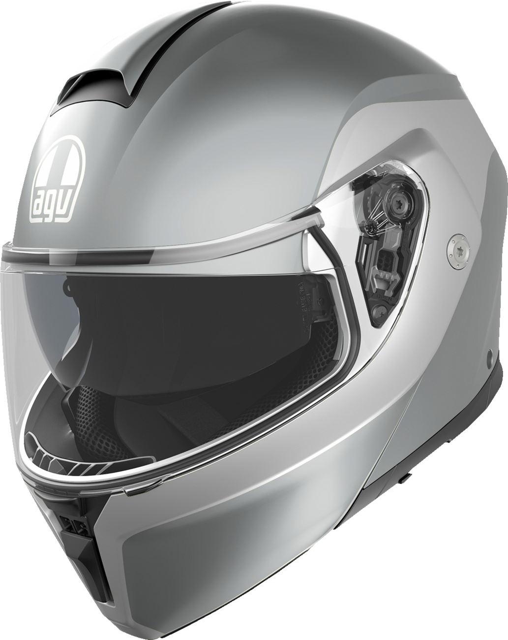 AGV Streetmodular Helmet - Levico - Double Light Gray - Medium 2118296002004M