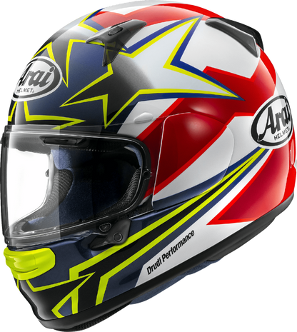 ARAI HELMETS Regent-X Helmet - Stars & Stripes - Yellow - 2XL 0101-17462