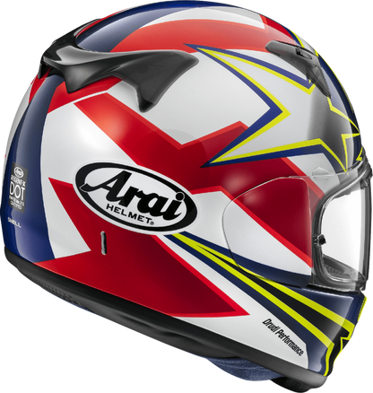 ARAI HELMETS Regent-X Helmet - Stars & Stripes - Yellow - Large 0101-17460