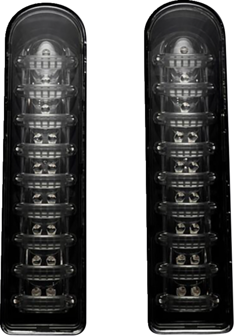 CUSTOM DYNAMICS ProBEAM® Fillerz® Dual Color Lights - Smoke - Chrome PB-ECE-FILL-SC
