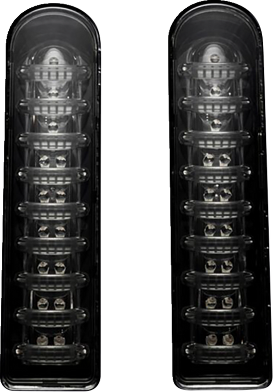 CUSTOM DYNAMICS ProBEAM® Fillerz® Dual Color Lights - Smoke - Chrome PB-ECE-FILL-SC