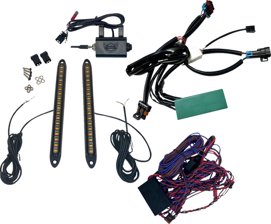 CUSTOM DYNAMICS Turn Signal Kit - Front/Rear - RZR CD-SXS-RZR3