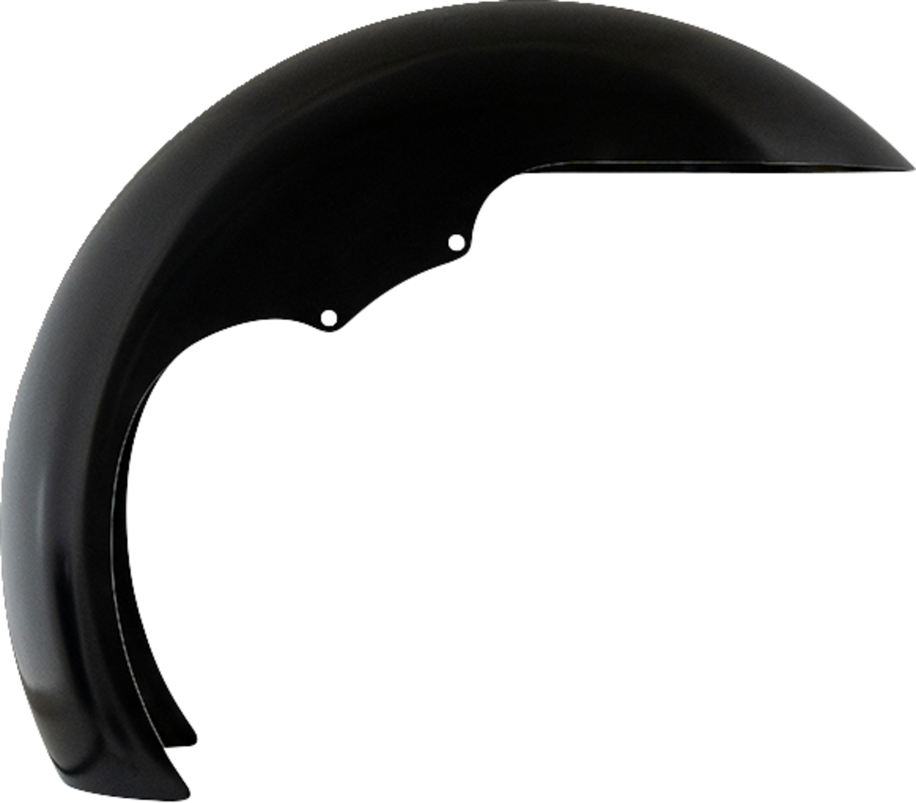 KLOCK WERKS Level Front Fender - Black - 16"-19" - HD Touring KWF-01-0312