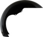 KLOCK WERKS Level Front Fender - Black - 16"-19" - HD Touring KWF-01-0312
