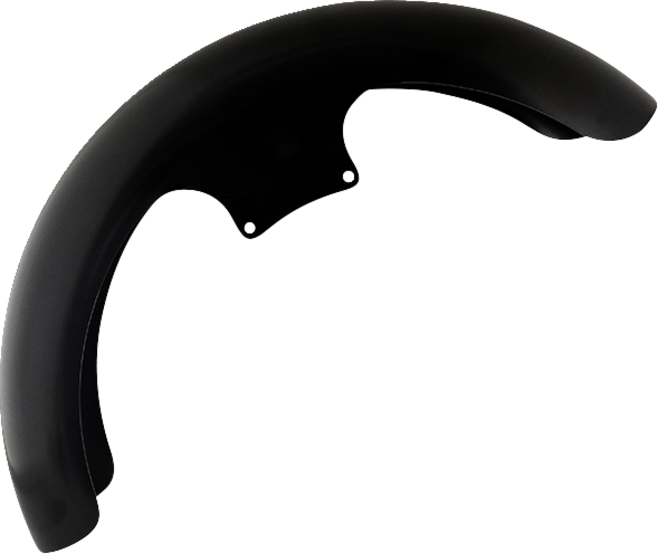 KLOCK WERKS Wrapper Front Fender - Black - HD Touring KWF-01-0313