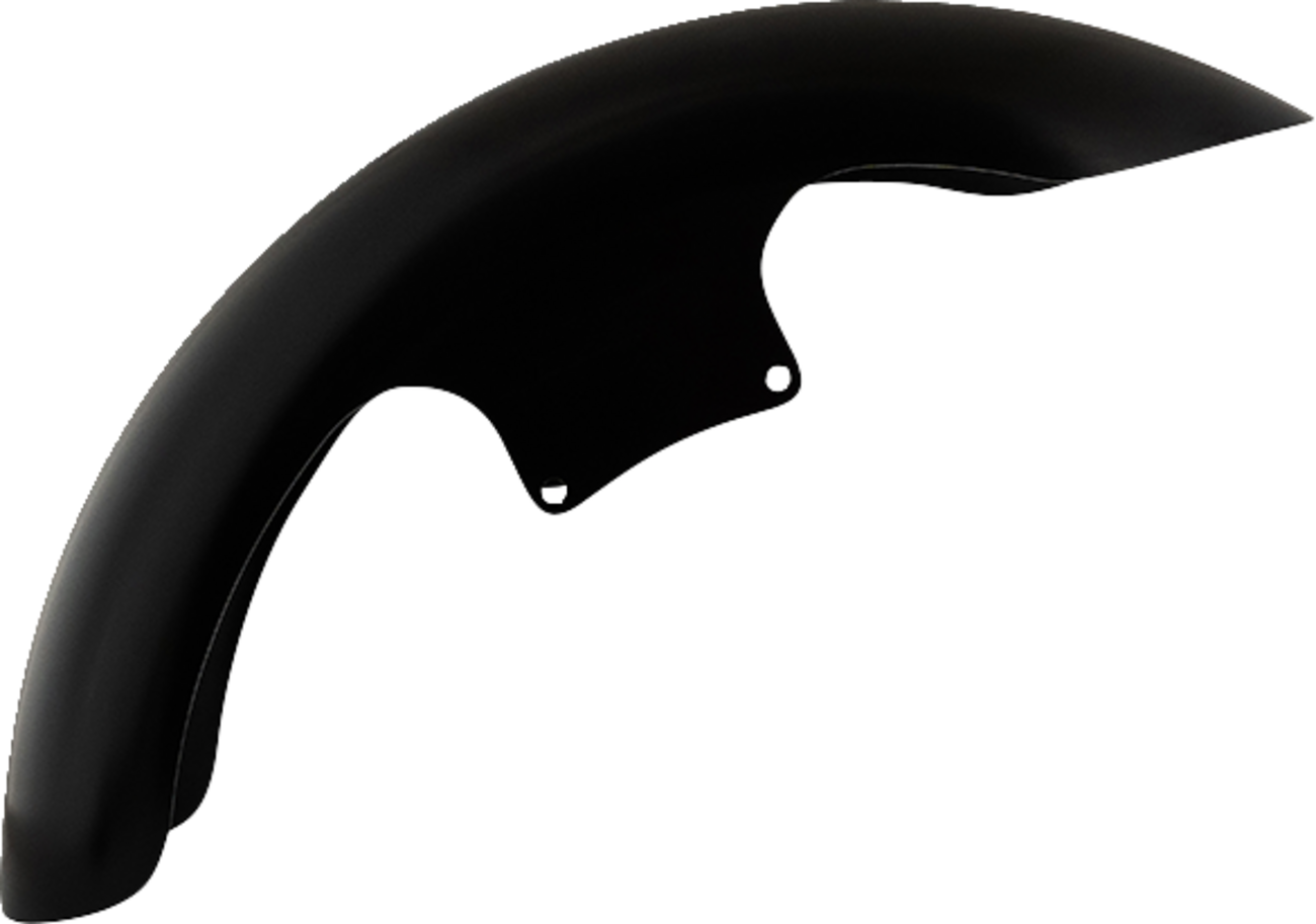 KLOCK WERKS Henry Front Fender - Black - HD Touring KWF-01-0311