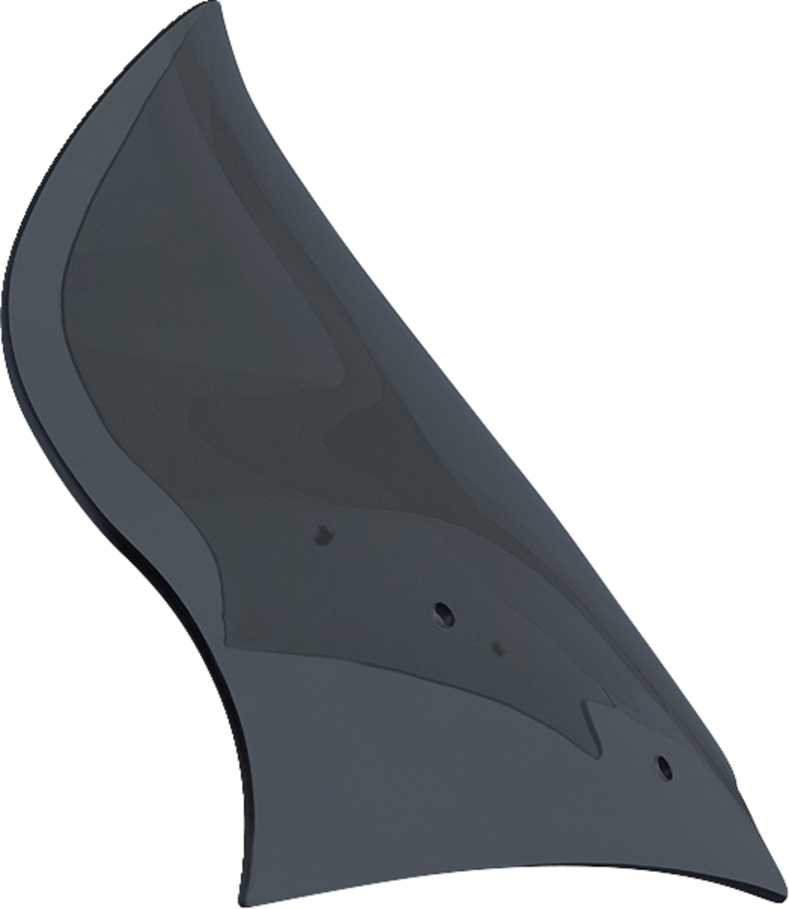 KLOCK WERKS Pro-Touring Flare® Windshield - 13-1/2" - Dark Smoke - '23-'25 FLTRX KWW-01-0704-DS