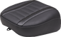 MUSTANG Deluxe Touring Passenger Seat - Gun Metal Stitch - Carbon Fiber Inlay - FLH/FLT '23-'24 88402GM