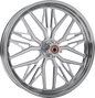 PERFORMANCE MACHINE (PM) Wheel - Nivis - Front - Dual Disc/with ABS - Black/Contrast Cut Platinum - 21x3.5 1204-7106R-NVSAJAP-B