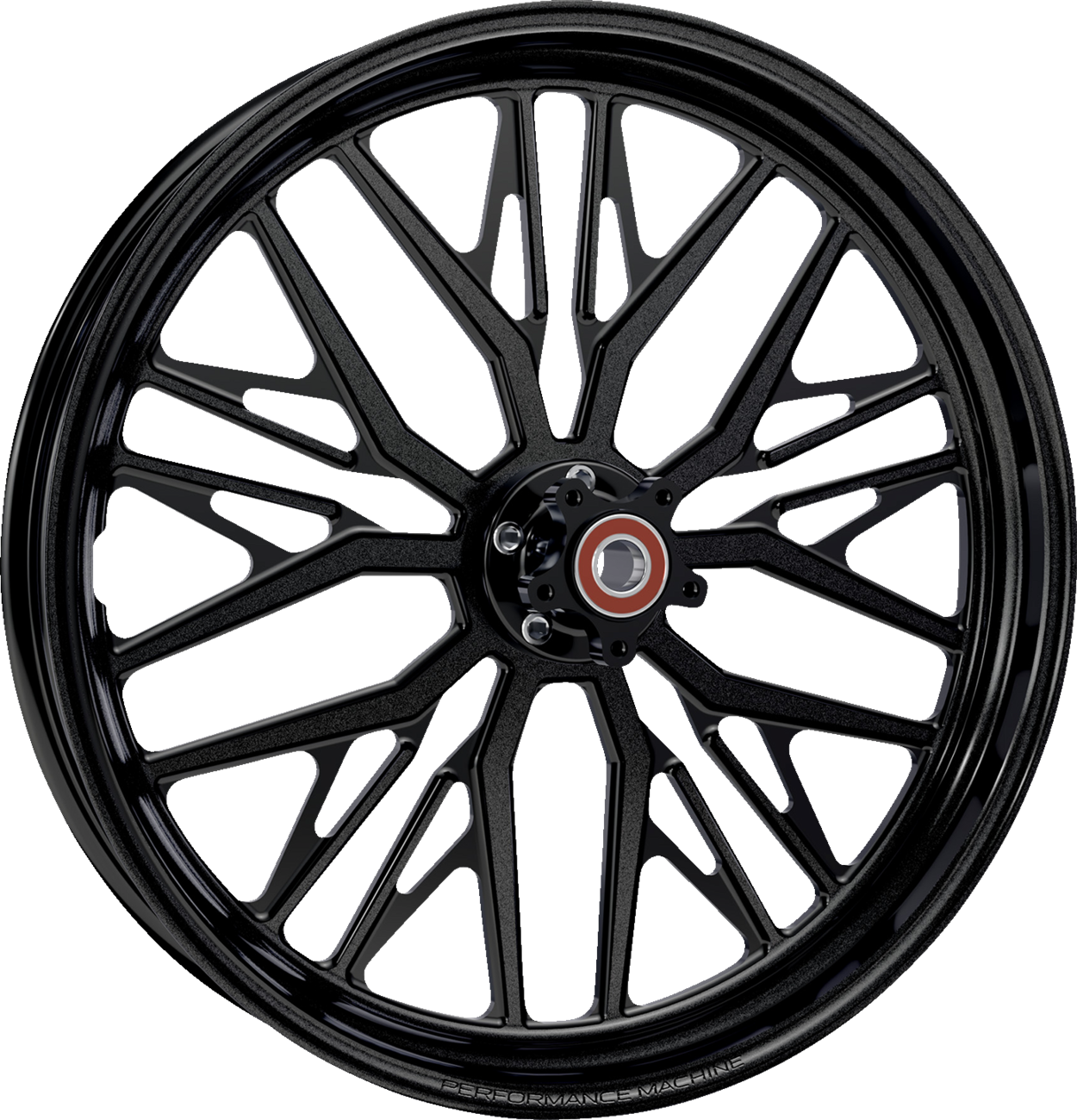 PERFORMANCE MACHINE (PM) Wheel - Nivis - Rear - Single Disc/without ABS - Black Ops - 18x5.5 1270-7814R-NVSAP-SMB