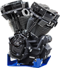 S&S CYCLE MK136 Black Edition Engine - Oil Cooled - 49 State - M8 Touring 310-1290