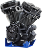 S&S CYCLE MK136 Black Edition Engine - 550G Gear Drive - Oil Cooled - Race Only - M8 Touring 310-1289
