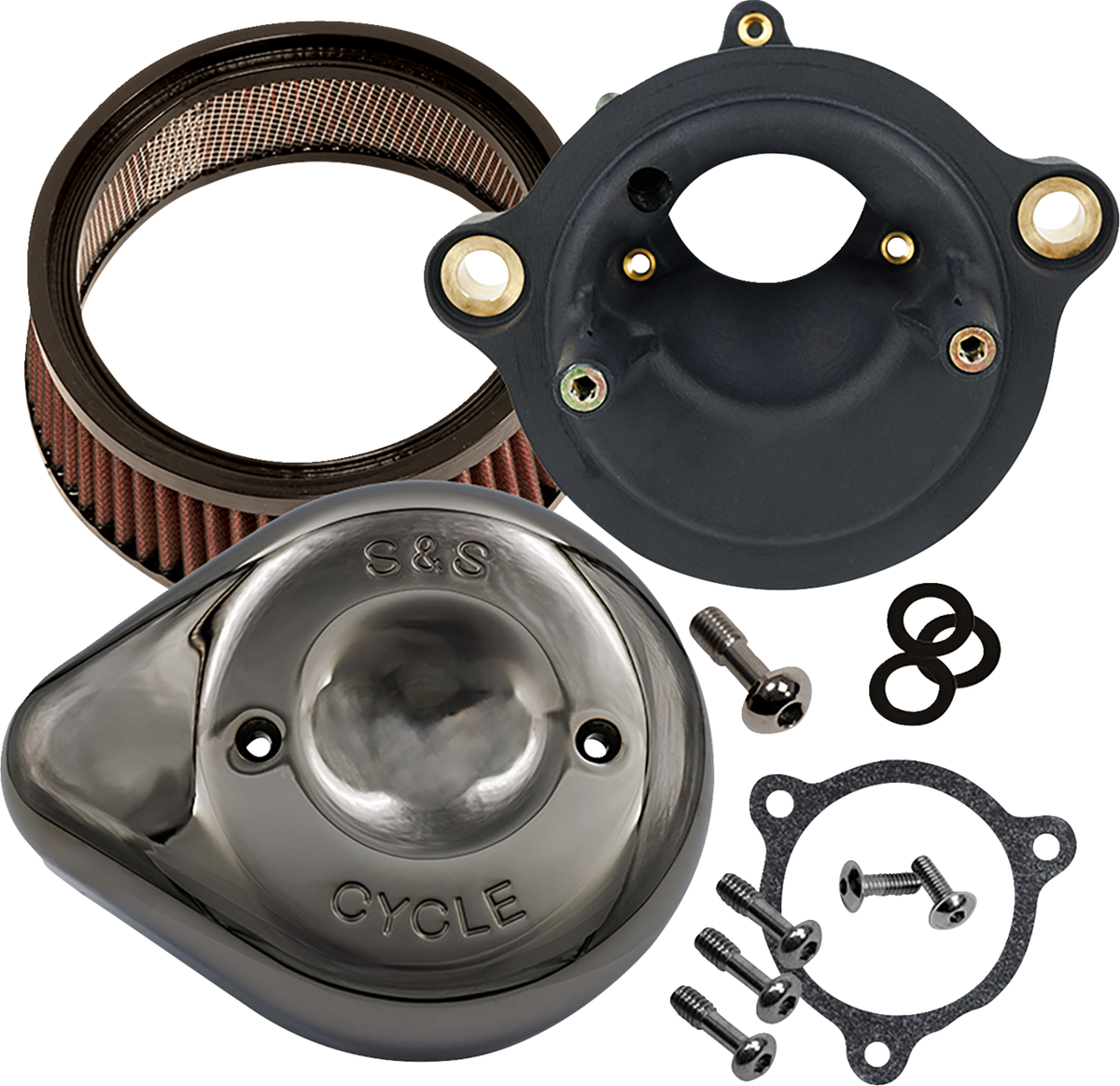 S&S CYCLE Stealth Air Cleaner Kit - Cover - M8 Touring 170-0797