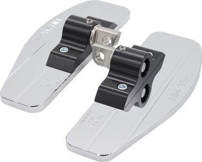 THRASHIN SUPPLY CO. Mini Floorboards - Chrome TSC-2025-3