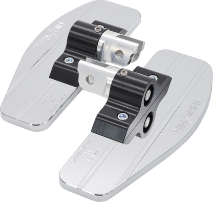 THRASHIN SUPPLY CO. Mini Floorboards - Chrome TSC-2030-3