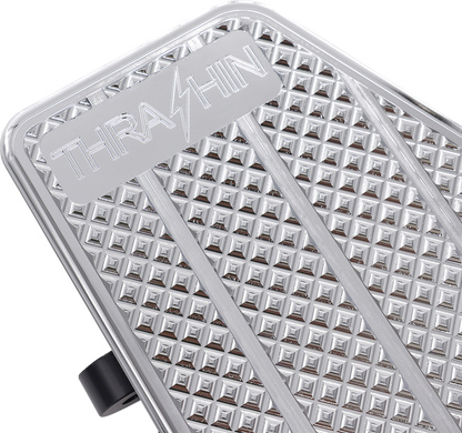 THRASHIN SUPPLY CO. Floorboards - Driver - Chrome TSC-2200-3