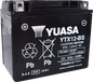 YUASA YTX12BS YUAM3RH2SIND Absorbed-Glass Mat Battery for Motorcycles and Powersports Equipment