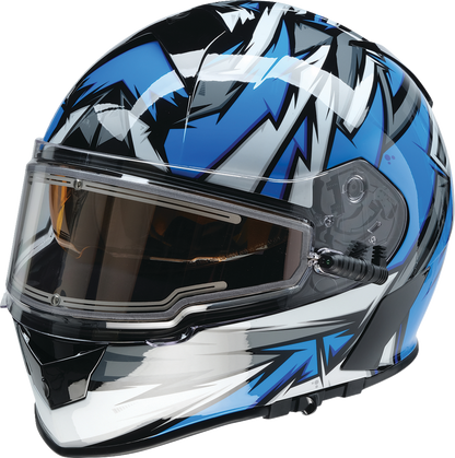 Z1R Warrant Snow Helmet - Neuron - Blue/White - XL 0101-17201