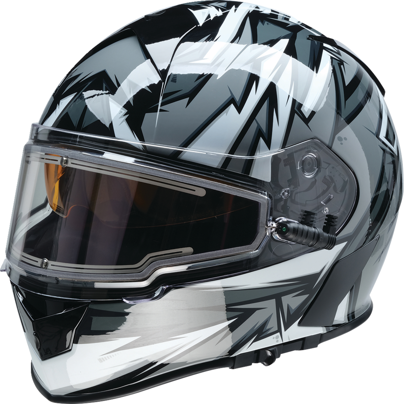 Z1R Warrant Snow Helmet - Neuron - Gray/White - XL 0101-17207