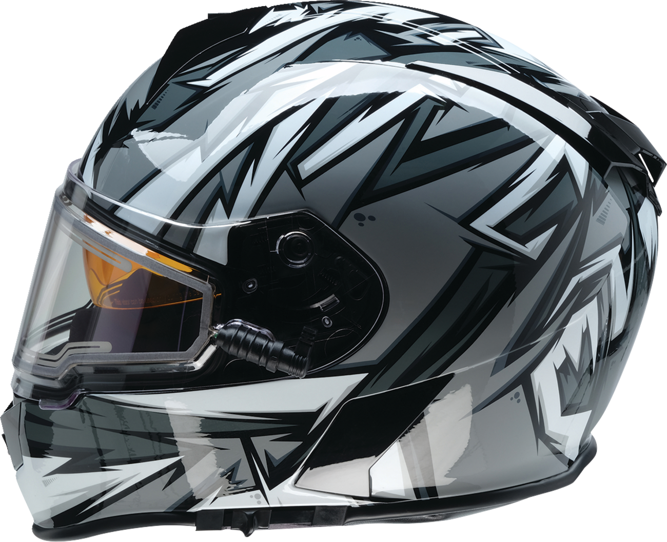 Z1R Warrant Snow Helmet - Neuron - Gray/White - XL 0101-17207