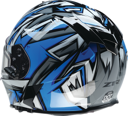 Z1R Warrant Snow Helmet - Neuron - Blue/White - 2XL 0101-17202