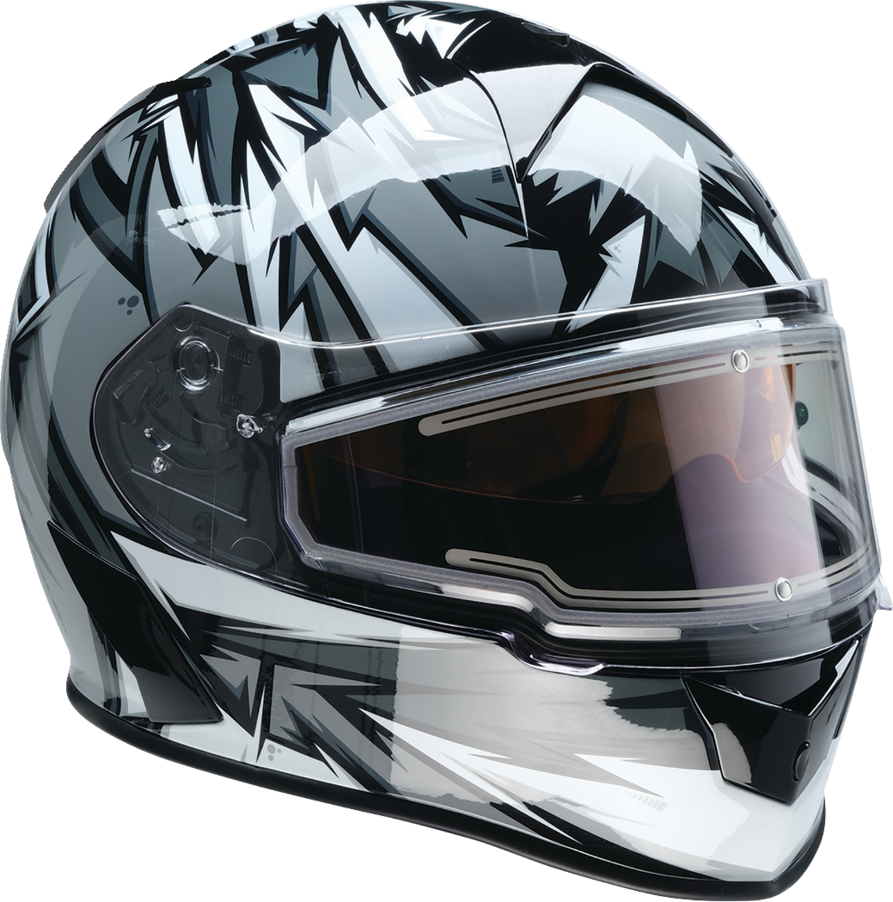 Z1R Warrant Snow Helmet - Neuron - Gray/White - XL 0101-17207