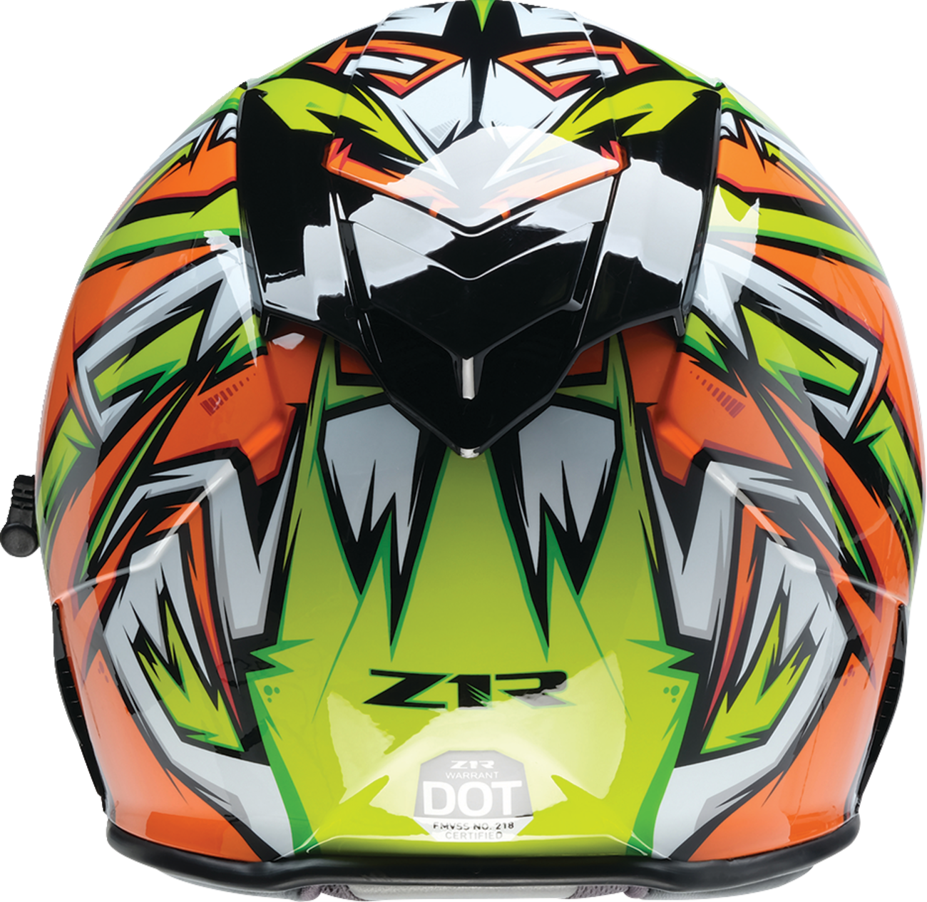Z1R Warrant Snow Helmet - Neuron - Orange/Green - 2XL 0101-17228