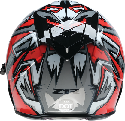 Z1R Warrant Snow Helmet - Neuron - Red/White - Medium 0101-17219