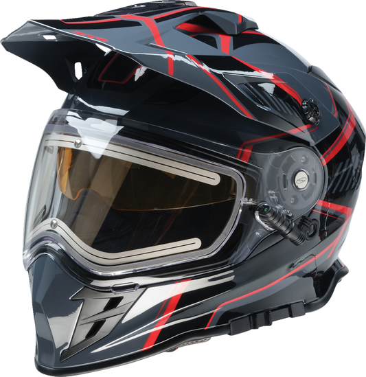 Z1R Range 2.0 Snow Helmet - Rotor - Black/Red - 2XL 0101-17234