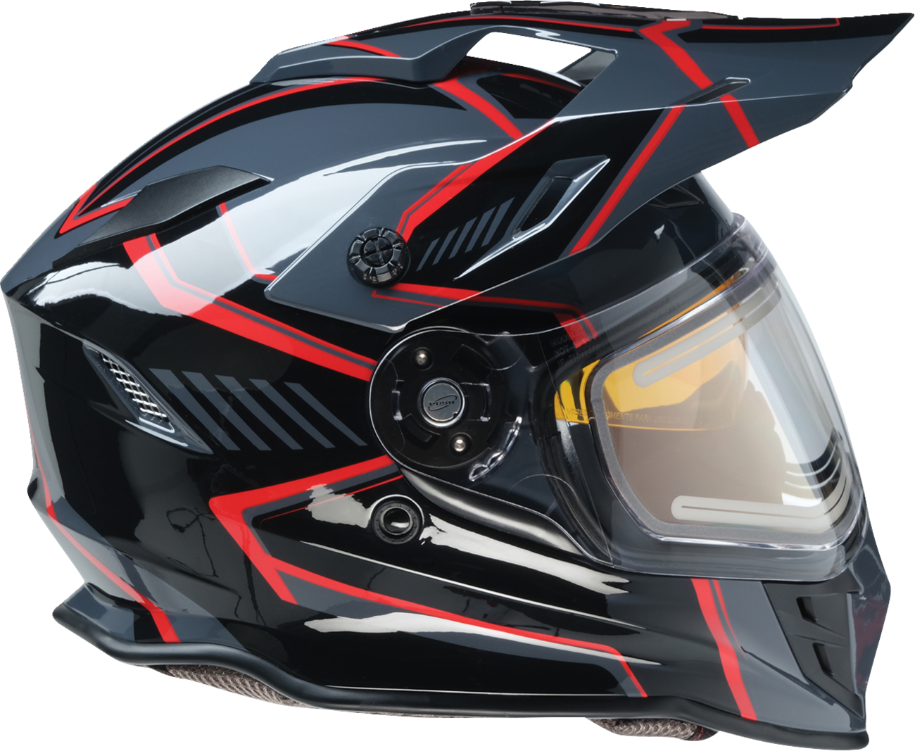 Z1R Range 2.0 Snow Helmet - Rotor - Black/Red - 2XL 0101-17234