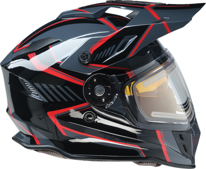 Z1R Range 2.0 Snow Helmet - Rotor - Black/Red - 2XL 0101-17234