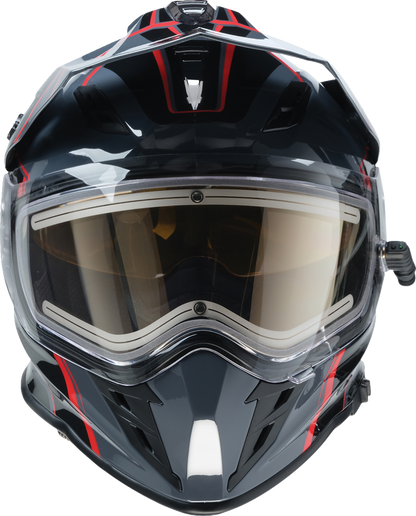 Z1R Range 2.0 Snow Helmet - Rotor - Black/Red - 2XL 0101-17234