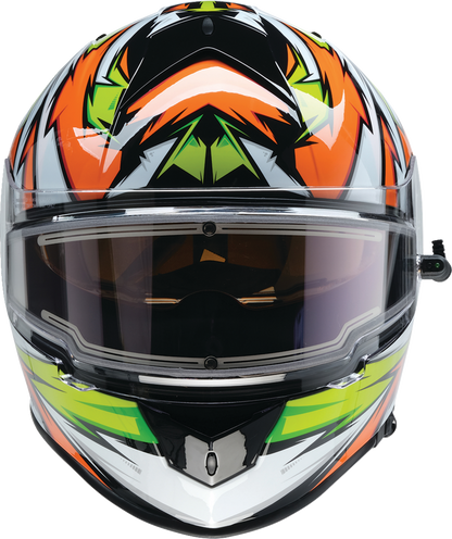 Z1R Warrant Snow Helmet - Neuron - Orange/Green - XL 0101-17227