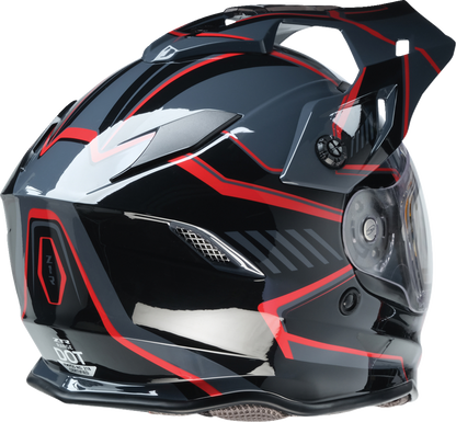 Z1R Range 2.0 Snow Helmet - Rotor - Black/Red - Small 0101-17230