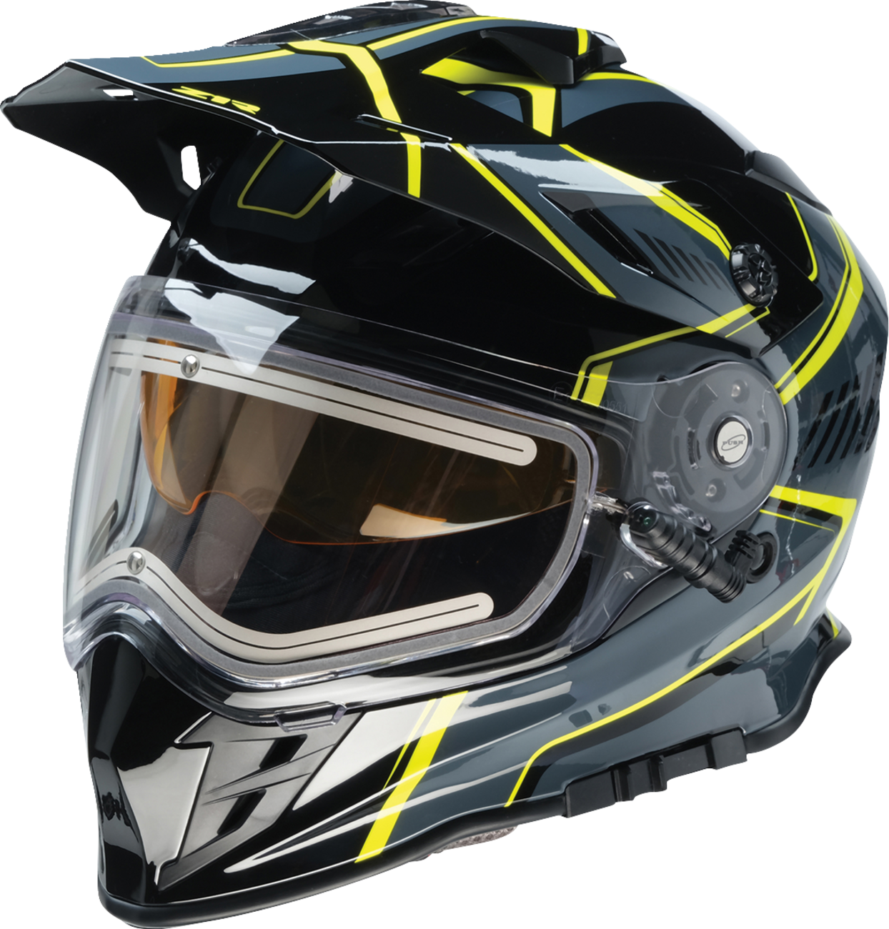 Z1R Range 2.0 Snow Helmet - Rotor - Black/Hi-Viz - Medium 0101-17243