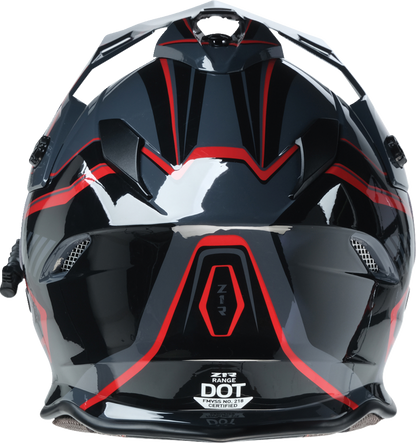 Z1R Range 2.0 Snow Helmet - Rotor - Black/Red - XS 0101-17229