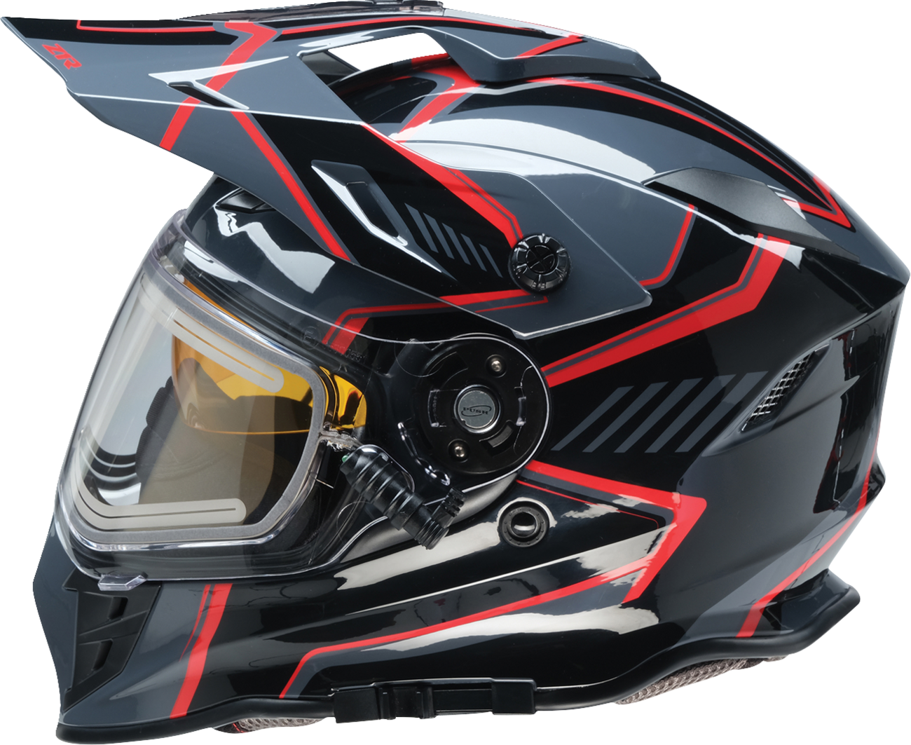 Z1R Range 2.0 Snow Helmet - Rotor - Black/Red - XS 0101-17229