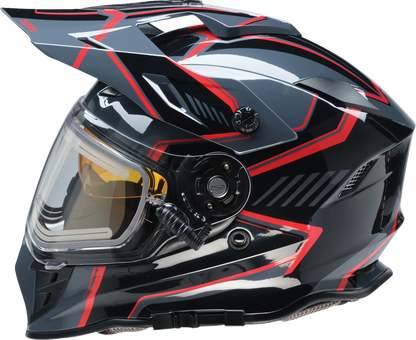 Z1R Range 2.0 Snow Helmet - Rotor - Black/Red - XS 0101-17229