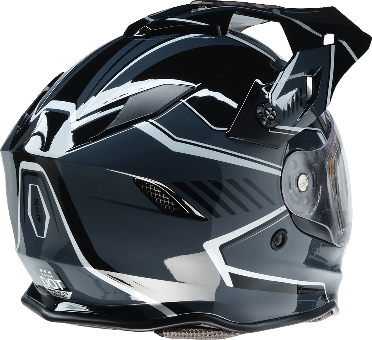 Z1R Range 2.0 Snow Helmet - Rotor - Gray/White - Medium 0101-17249