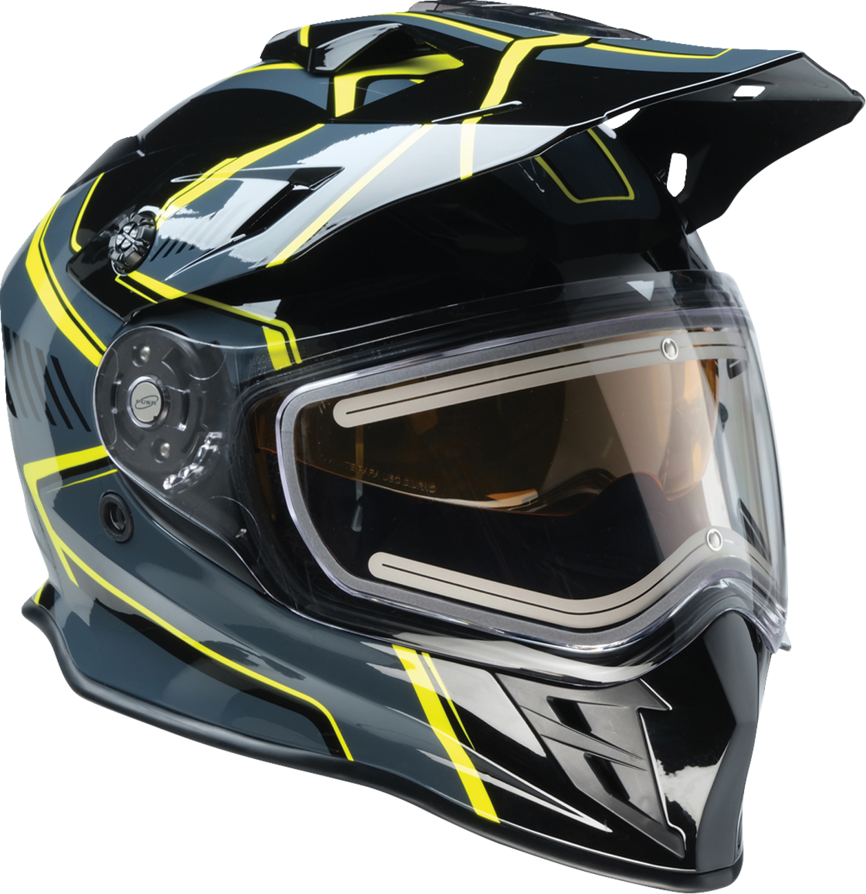 Z1R Range 2.0 Snow Helmet - Rotor - Black/Hi-Viz - Medium 0101-17243