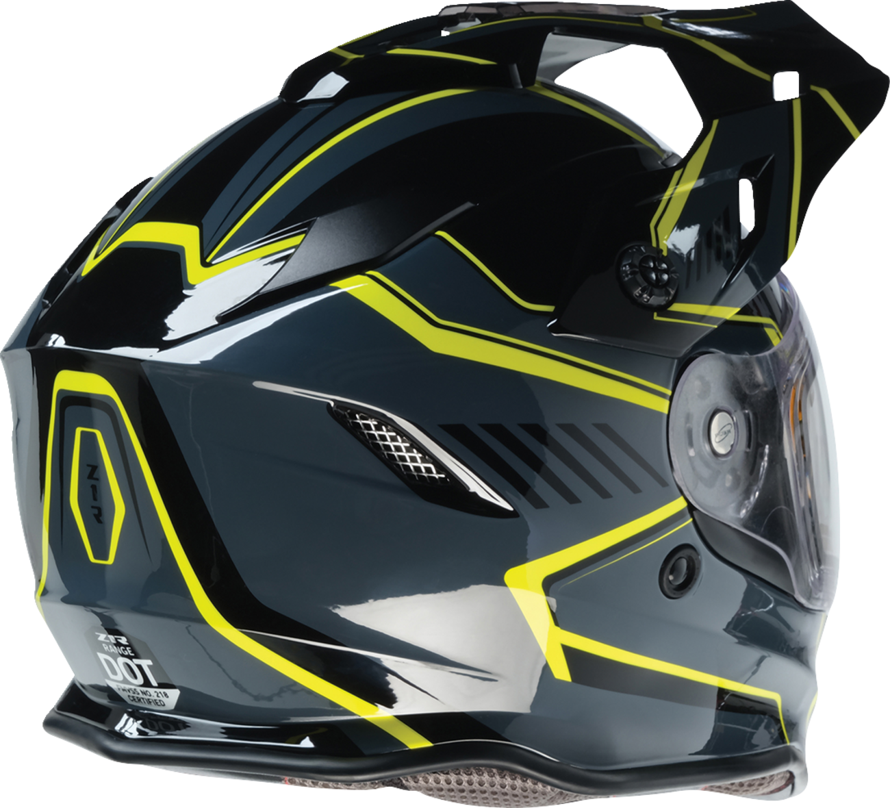 Z1R Range 2.0 Snow Helmet - Rotor - Black/Hi-Viz - Medium 0101-17243