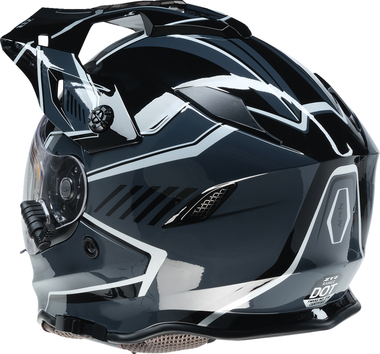 Z1R Range 2.0 Snow Helmet - Rotor - Gray/White - Large 0101-17250