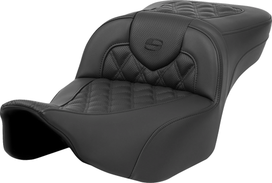 SADDLEMEN Roadsofa™ Extended Reach Seat - Lattice Stitch - without Backrest - FL '23-'24 823-07-184