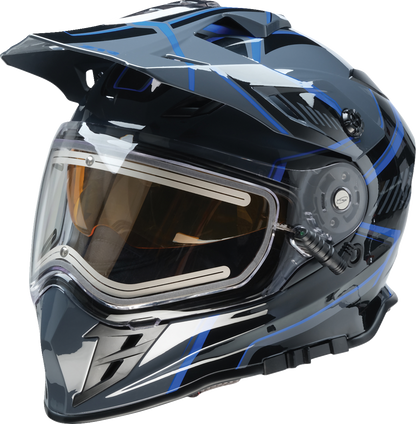 Z1R Range 2.0 Snow Helmet - Rotor - Black/Blue - Small 0101-17254