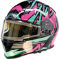 Z1R Warrant Snow Helmet - Neuron - Pink/Teal - XS 0101-17209