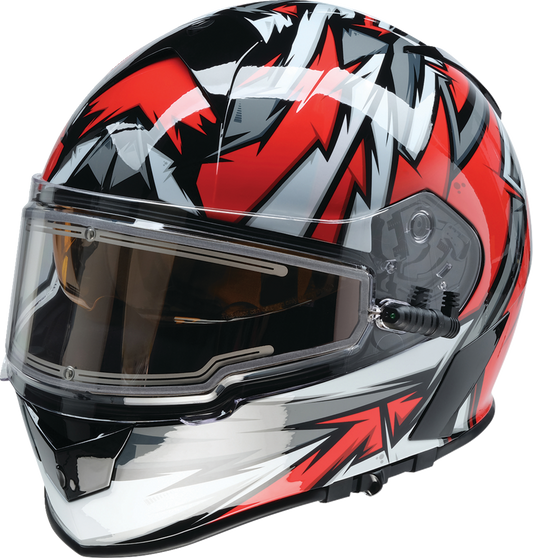 Z1R Warrant Snow Helmet - Neuron - Red/White - Small 0101-17218