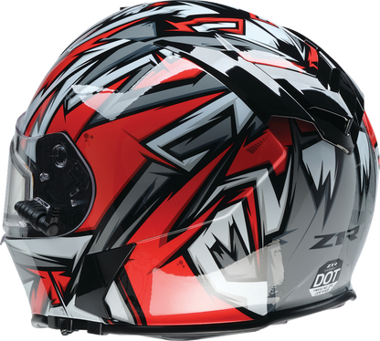 Z1R Warrant Snow Helmet - Neuron - Red/White - XS 0101-17217