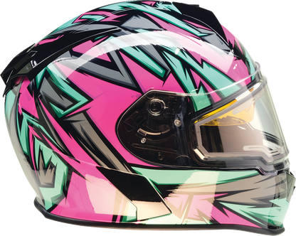 Z1R Warrant Snow Helmet - Neuron - Pink/Teal - XS 0101-17209