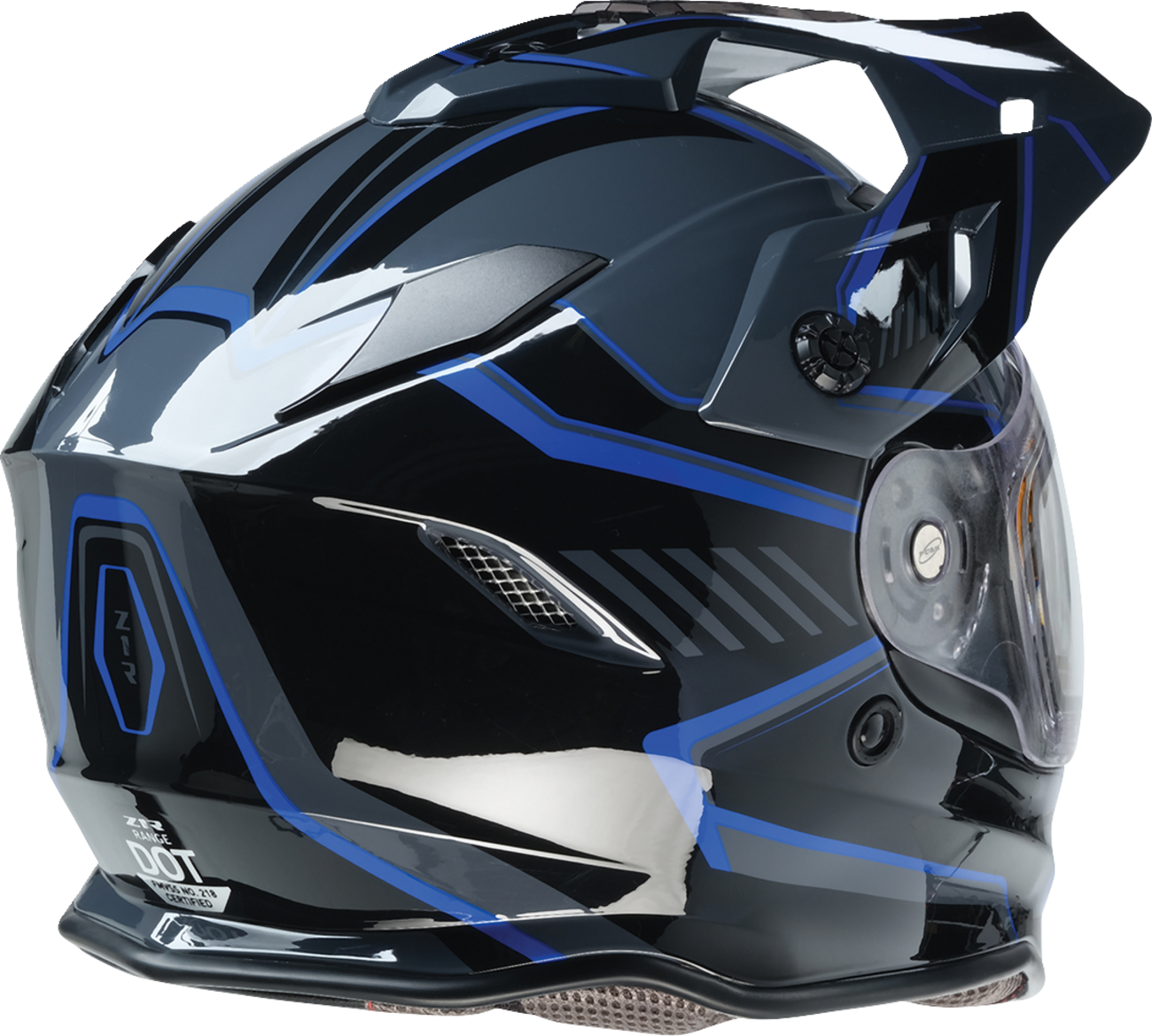 Z1R Range 2.0 Snow Helmet - Rotor - Black/Blue - Small 0101-17254